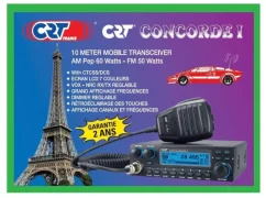 CRT CONCORDE I Ισχυρός Πομποδέκτης 10m/CB AM/FM 60W με Φίλτρο NRC & CTCSS 2