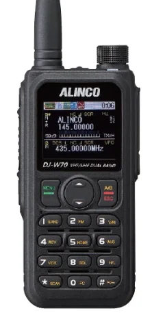 Alinco DJ-W70HE Ασύρματος Πομποδέκτης VHF/UHF IP67 8W