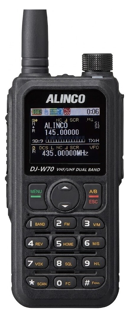 Alinco DJ-W70HE Ασύρματος Πομποδέκτης VHF/UHF IP67 8W 3 Alinco DJ-W70