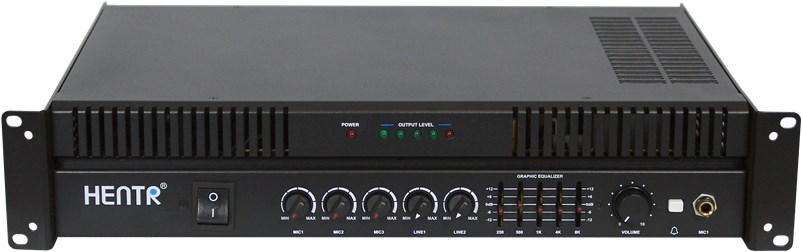 MPA-300Q Επαγγελματικός Μικροφωνικός Ενισχυτής 150W 100V με 5-band Equalizer