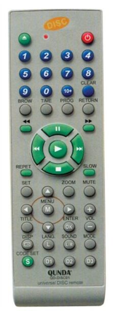 QD-DISC02 Universal Τηλεκοντρόλ