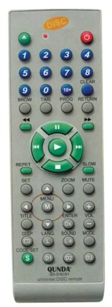 QD-DISC02 Universal Τηλεκοντρόλ