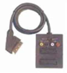 CR-318 Πολύπριζο SCART σε RCA Με Διακόπτη
