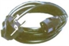 CR-540B Μαύρο Καλώδιο Τροφοδοσίας με Σούκο Φις σε Ac PC