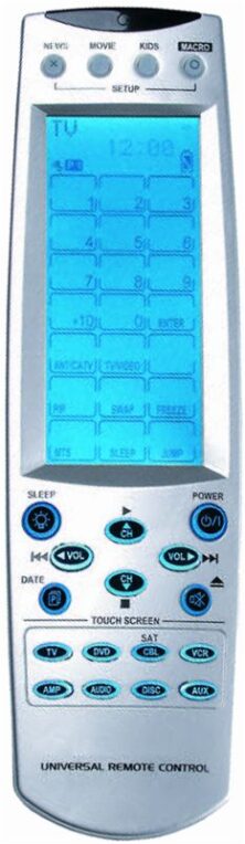 SRC-3820 Universal Προγραμματιζόμενο Τηλεχειριστήριο 16 Συσκευών με Οθόνη Αφής και Εκμάθηση