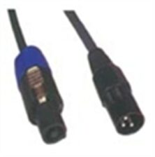 CR-683/1.5M Καλώδιο Σύνδεσης 1.5m Speakon Αρσενικό σε Xlr Αρσενικό
