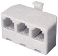 TA-1014W Διακλαδωτής Τηλεφώνου Αρσενικό σε 3 Θηλυκά 6P4C