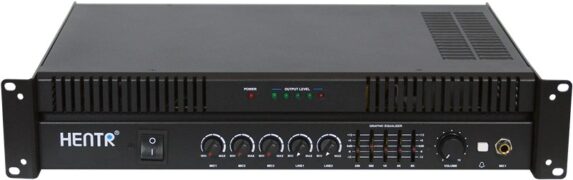 MPA-500Q Μικροφωνικός Ενισχυτής 250W 100V με 3 Εισόδους Μικροφώνων