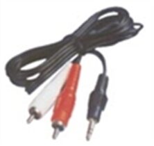 CR-149 Καλώδιο Ήχου 3.5mm Stereo σε 2XRCA Αρσενικό 1.5m