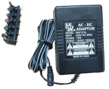 MW-121A Φορτιστής 12V 1A με 6 Εναλλάξιμους Ακροδέκτες 1 MW-121A Φορτιστής 12V 1A με 6 Εναλλάξιμους Ακροδέκτες