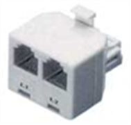 TA-1013T Αρσενικός Τηλεφωνικός Αντάπτορας 2 Γραμμών 1