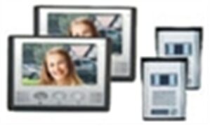 CRL-2D037P2 Έγχρωμη Θυροτηλεόραση 2 Καμερών και 2 Μόνιτορ 7" με Ανοιχτή Ακρόαση