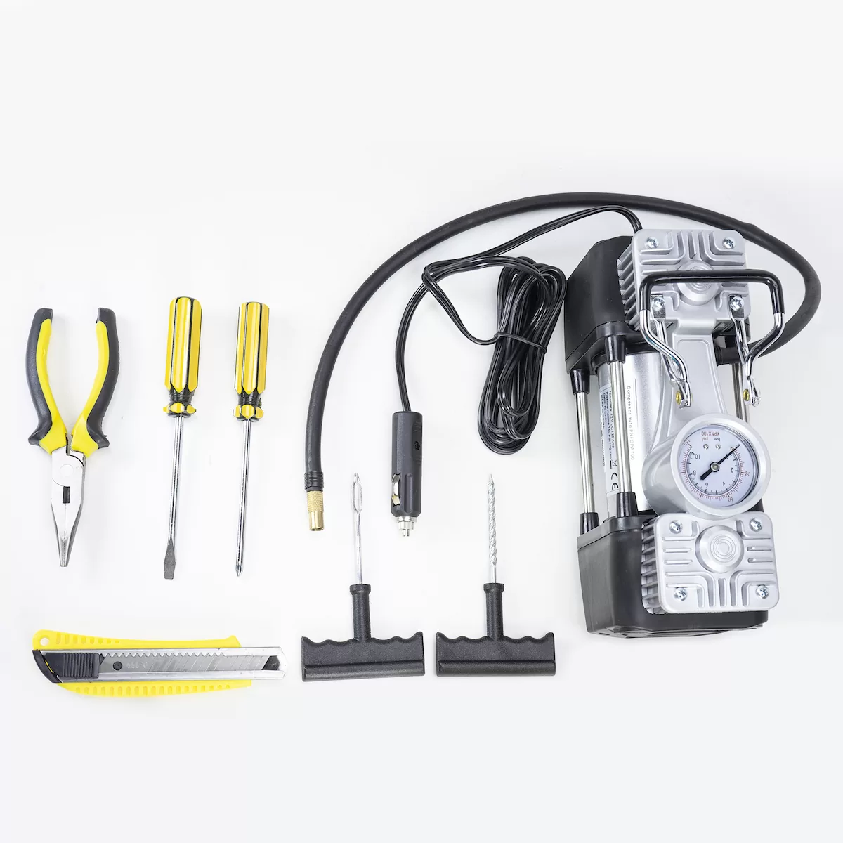 PNI CPA700 Τρόμπα Αυτοκινήτου 12V 25A με Κιτ Επισκευής Ελαστικών 6 PNI CPA700 Τρόμπα Αυτοκινήτου 12V 25A με Κιτ Επισκευής Ελαστικών - Image 4