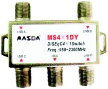 SAT-510A Πολυδιακόπτης DiSEqC 1.0 4x1