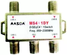 SAT-510A Πολυδιακόπτης DiSEqC 1.0 4x1 1 SAT-510A Πολυδιακόπτης DiSEqC 1.0 4x1