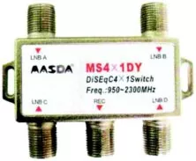 SAT-510A Πολυδιακόπτης DiSEqC 1.0 4x1