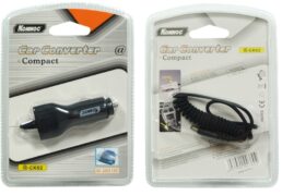 CK-02 Φορτιστής Μπαταριών για MP3 MP4 PDA 12V 1A με Ασφάλεια Υπερφόρτισης