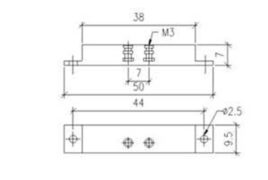 MC-40 Μαγνητική Επαφή Για Ξύλινα Κουφώματα Τύπου NC 2