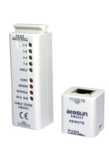 EM-2421 Μικρό Δοκιμαστικό Καλωδίων Δικτύου