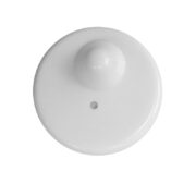 TGA-07W Αντικλεπτική Κονκάρδα Ρούχων Στρογγυλή Άσπρη Φ50mm 1