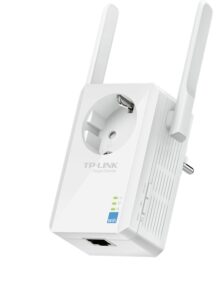 TP-LINK TL-WA860RE WiFi Extender 300Mbps με Ενσωματωμένο Φις