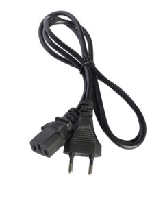 CR-545 Μαύρο Καλώδιο Τροφοδοσίας με Φις σε Ac PC