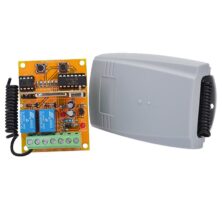 YET-402PC Δέκτης Τηλεχειρισμού 2 Εντολών για Γκαράζ, Ρολά και Συναγερμούς