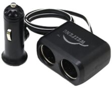 CMS-12/WF-318 Πολύπριζο Τροφοδοτικό για Αυτοκίνητο