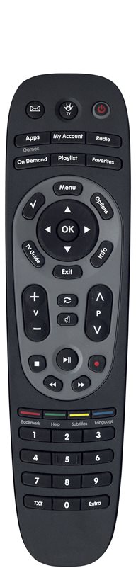 NV2 Universal Τηλεχειριστήριο για Αποκωδικοποιητές NOVA