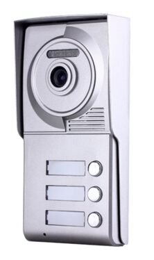 VDM-703 Αντιβανδαλιστική Τριπλή Εξωτερική Κάμερα Μπουτονιέρα Θυροτηλεόρασης 1MP 2 Συρμάτων Νυχτερινής Όρασης