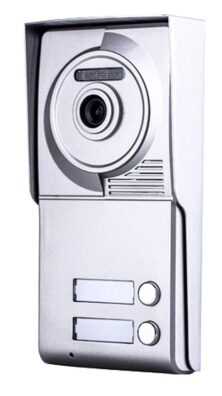 VDM-702 Αντιβανδαλιστική Διπλή Εξωτερική Κάμερα Μπουτονιέρα Θυροτηλεόρασης 1MP Νυχτερινής Όρασης