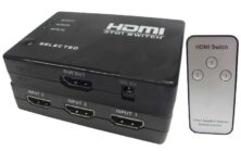 HDV-301N Επιλογέας HDMI 3 Είσοδοι 1 Έξοδος 1080p