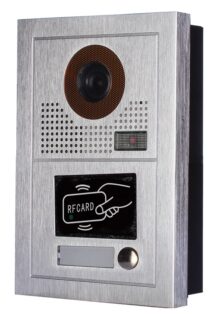 VDM-611 Αντιβανδαλιστική Εξωτερική Κάμερα Μπουτονιέρα Θυροτηλεόρασης 1MP 2 Συρμάτων με RFID Νυχτερινής Όρασης