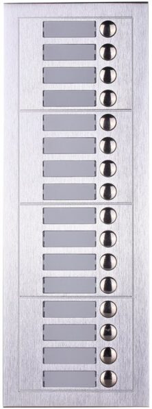 VDM-16 Μπουτονιέρα Θυροτηλεόρασης 16 Μπουτόν 2 Συρμάτων