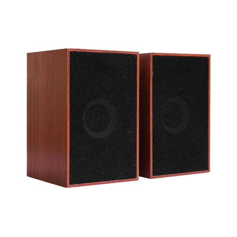 V-160 Multimedia Ηχείο 2.0 6W με Ξύλινη Καμπίνα