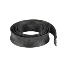 FCS-45/2 Μαύρη Ελαστική Κάλτσα Καλωδίων 2m 45mm για Τακτοποίηση