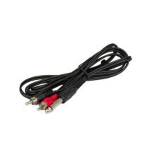 CR-147 Καλώδιο από Jack 6.3mm Mono σε 2 Rca