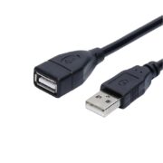 CRT-103/USB Καλώδιο Προέκτασης USB 1m 3A για Φόρτιση και Δεδομένα 1