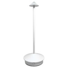 Darwin DRW-230W Λευκό Φωτιστικό LED Επαναφορτιζόμενο με Φορτιστή USB, Ψυχρό Λευκό