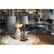 LP-MI-BL-TP Επιτραπέζιο Φωτιστικό LED, Ύψος 28cm, Επαναφορτιζόμενο, Μαύρο/γκρι, Milano, Securit 3