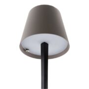 LP-MI-BL-TP Επιτραπέζιο Φωτιστικό LED, Ύψος 28cm, Επαναφορτιζόμενο, Μαύρο/γκρι, Milano, Securit 4