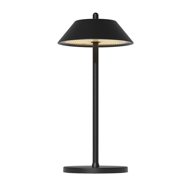 F1009-270-CC/BKM Επιτραπέζιο Φωτιστικό LED, Ύψος 27.3cm, Αλουμινίου, Επαναφορτιζόμενο, 2.5W, Μαύρο Ματ, Cone, Prego 3 F1009-270-CC/BKM Επιτραπέζιο Φωτιστικό LED, Ύψος 27.3cm, Αλουμινίου, Επαναφορτιζόμενο, 2.5W, Μαύρο Ματ, Cone, Prego