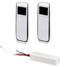 YET-846 Δέκτης Τηλεχειρισμού για Ρολά με 2 Τηλεχειριστήρια