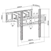 TVS36-466 Βάση Τηλεόρασης 32-70 Κινητή 2