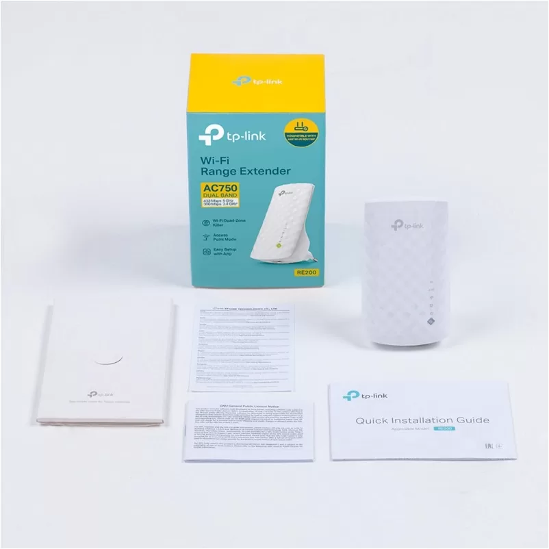 TP-LINK RE200 Dual Band WiFi Extender 733Mbps με Εσωτερικές Κεραίες 4 TP-LINK RE200 Dual Band WiFi Extender 733Mbps με Εσωτερικές Κεραίες - Image 2