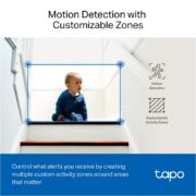 TAPO C220 Κάμερα Ασφαλείας WiFi 2K Περιστρεφόμενη 5