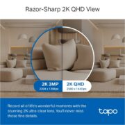TAPO C220 Κάμερα Ασφαλείας WiFi 2K Περιστρεφόμενη 6