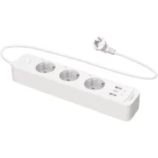 TAPO P300 Έξυπνο Πολύπριζο 3 Πρίζες 2 USB με WiFi