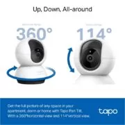 TAPO C220 Κάμερα Ασφαλείας WiFi 2K Περιστρεφόμενη 7