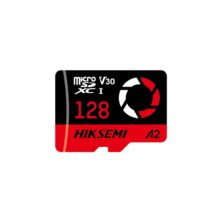 HS-TF-E3/128G Κάρτα Μνήμης Microsd 128GB V30 για Κάμερες